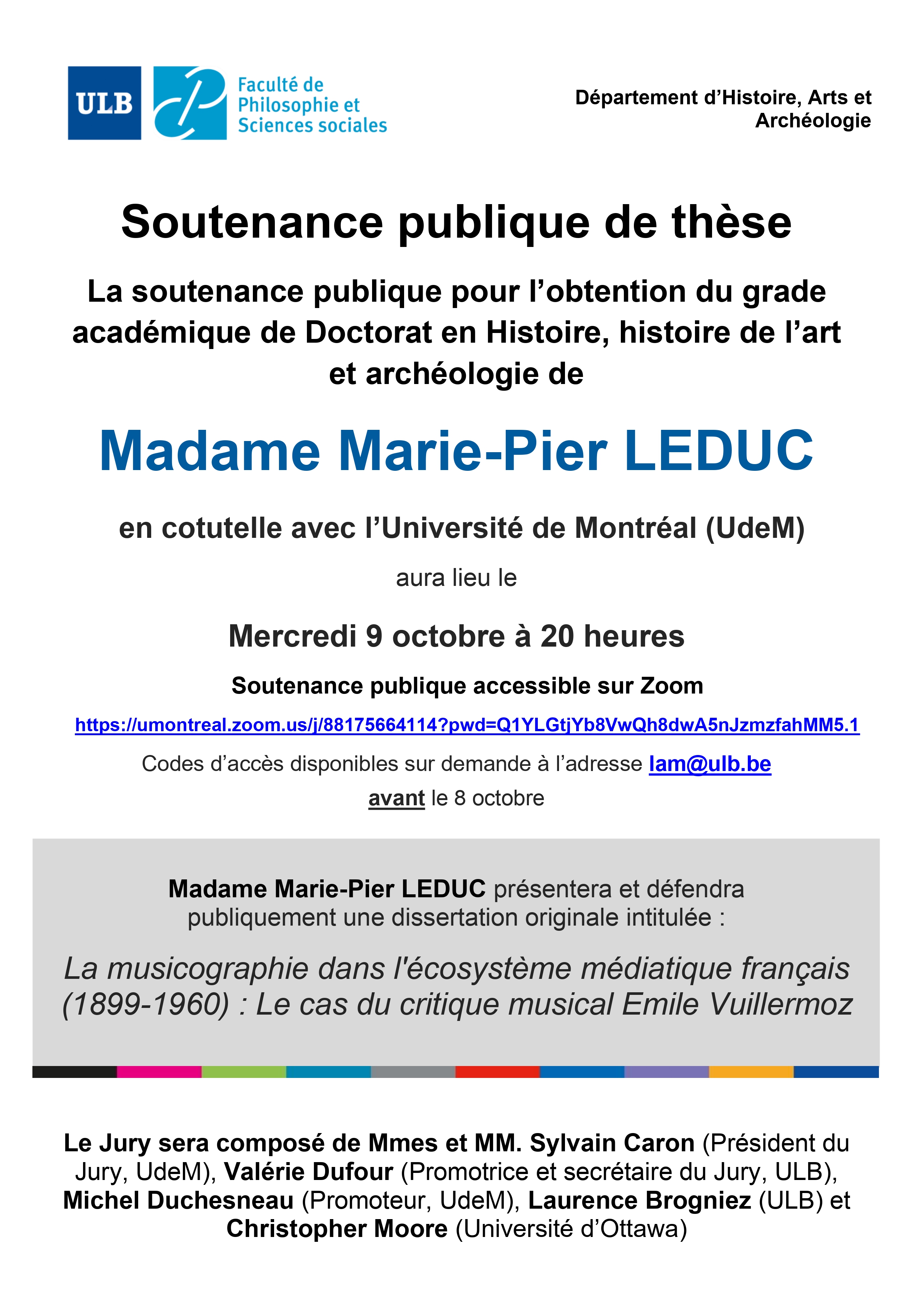 Annonce LEDUC Marie Pier