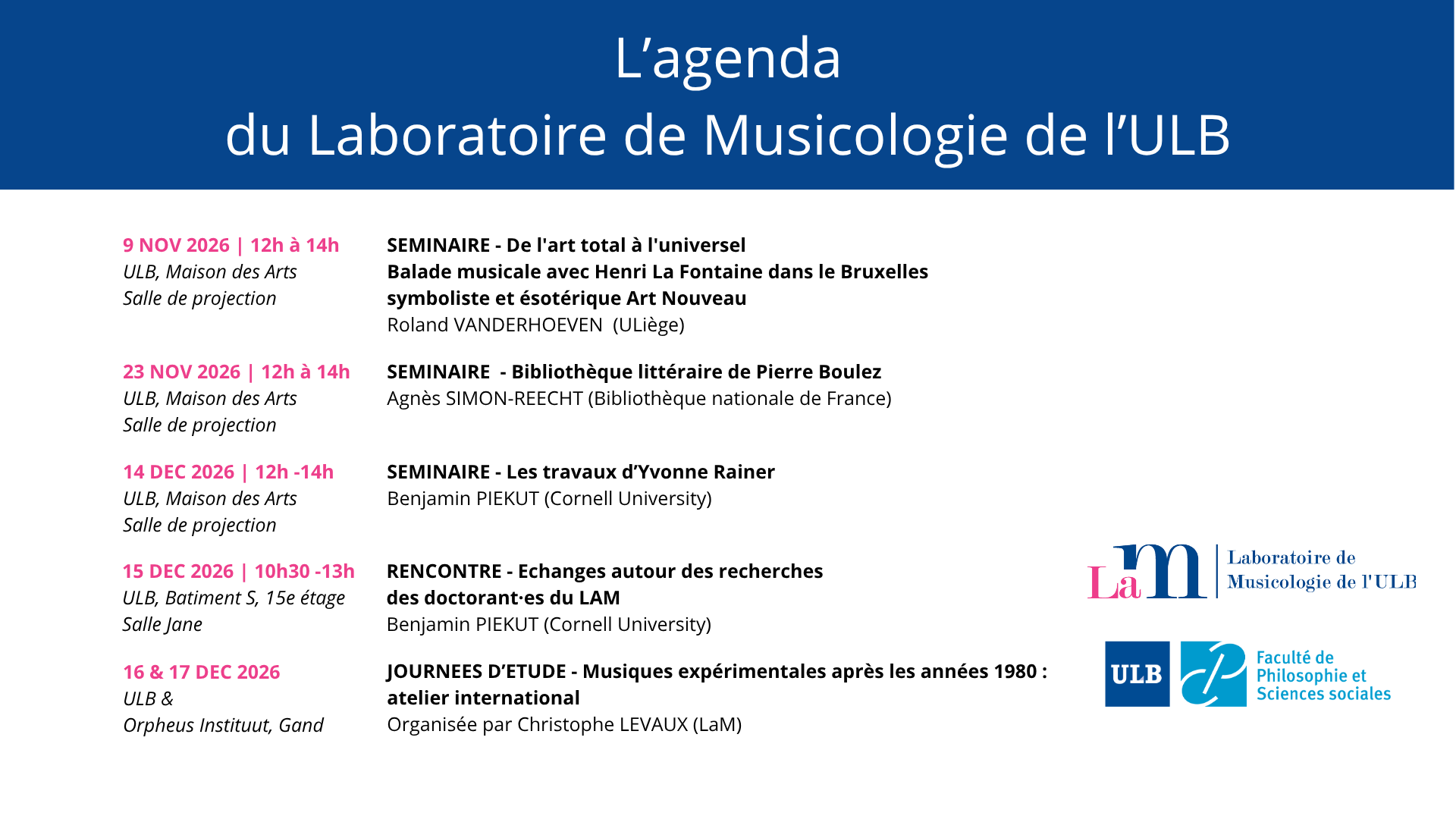 conférence LaM 2026-27